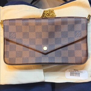 Louis Vuitton Pochette Félicie Damier Ebene